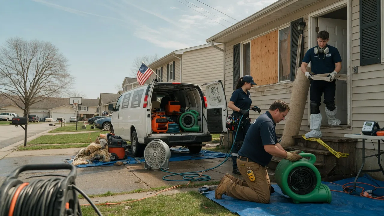 Water Damage Restoration in Saint John, IN near me